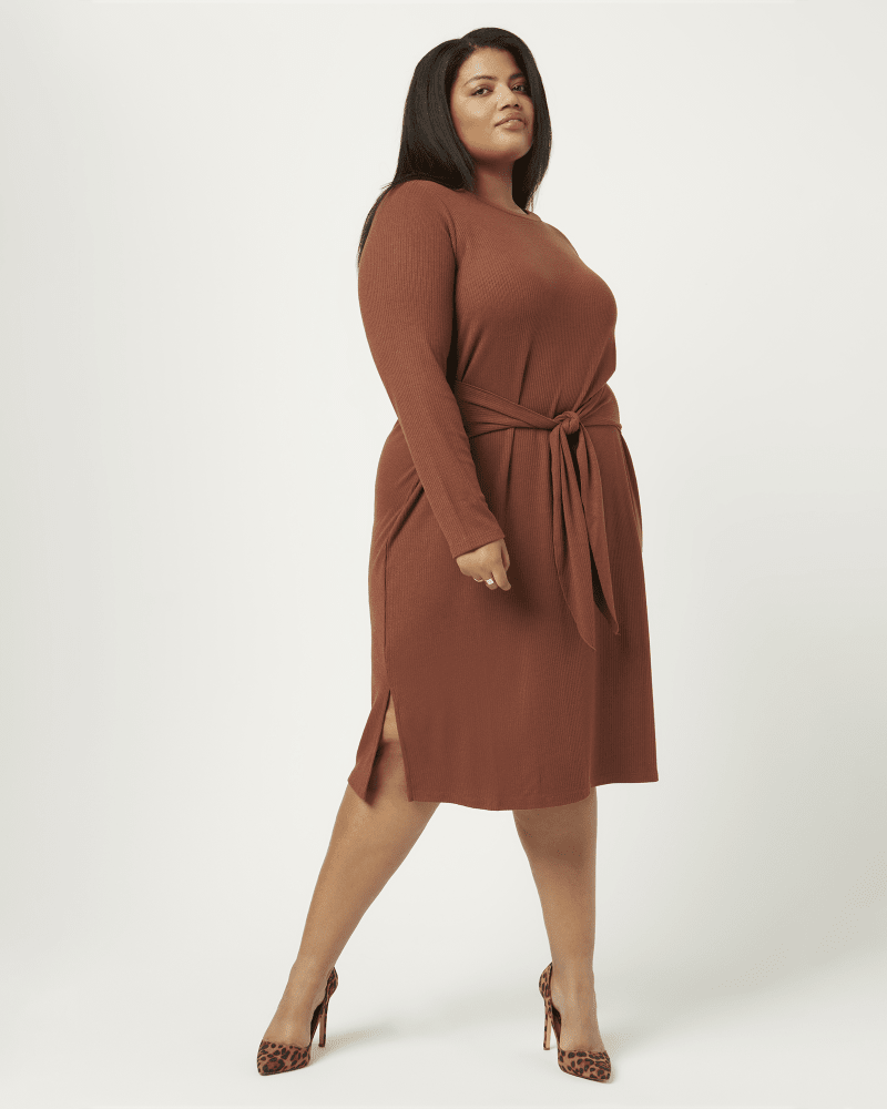 Sweater tie dress online